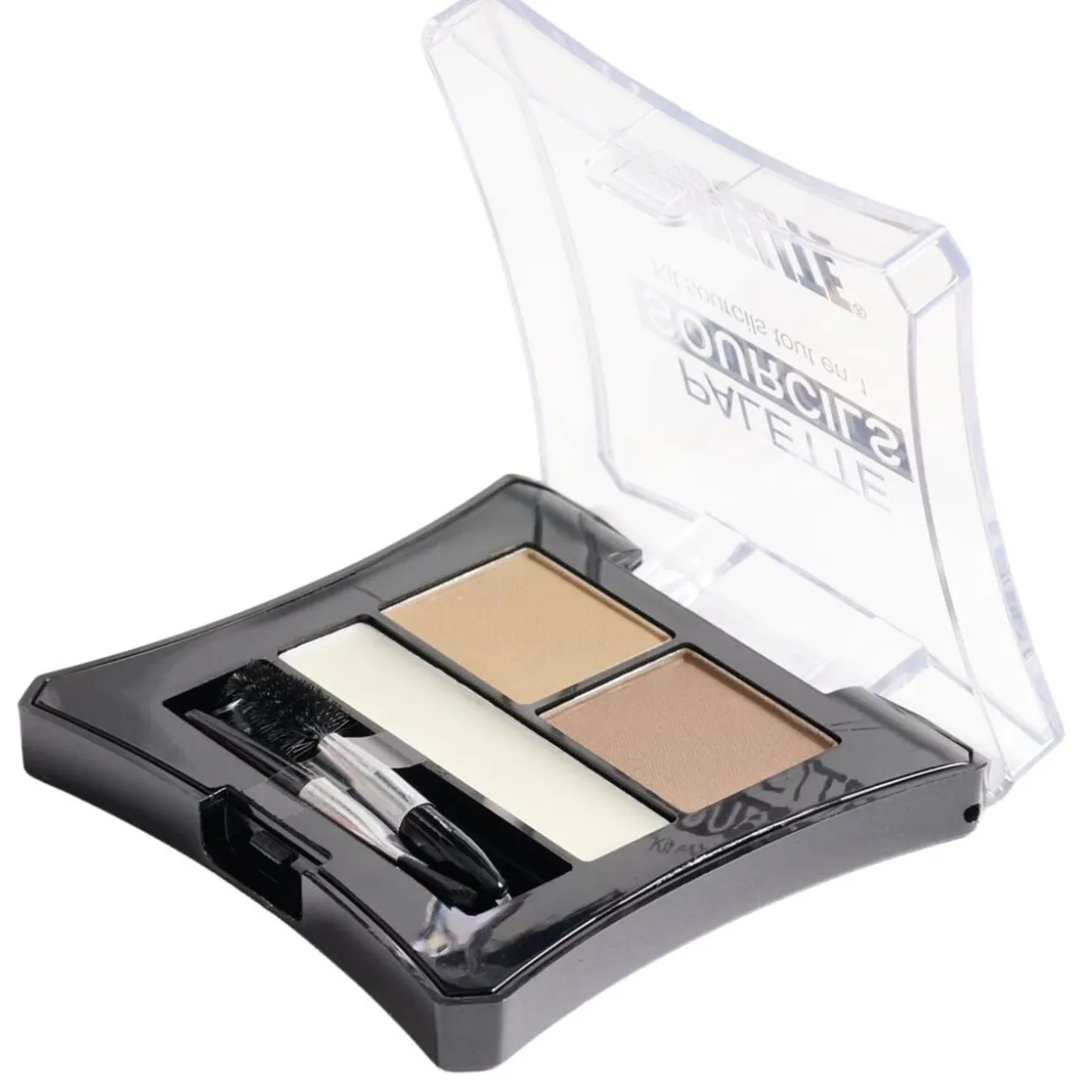 Palette maquillage sourcils N°1 blond/brun