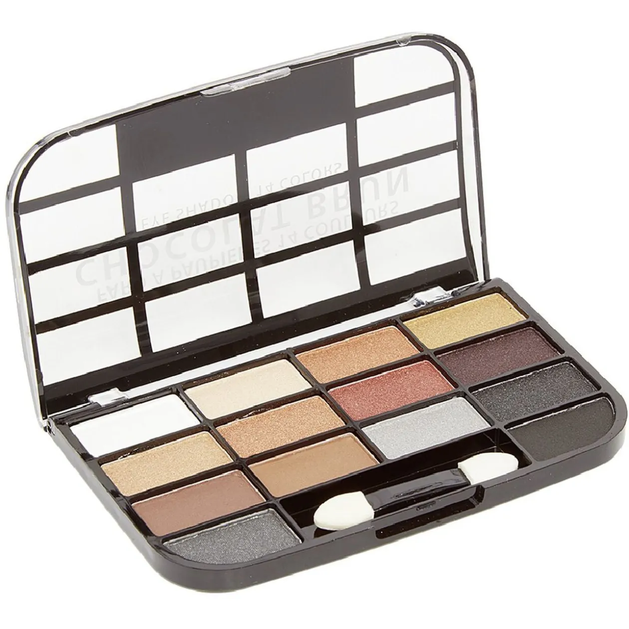 Palette Ombre paupière x14 teintes chocolat brun n°01