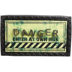 Pancarte animée danger