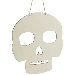Pancarte mdf forme squelette à décorer