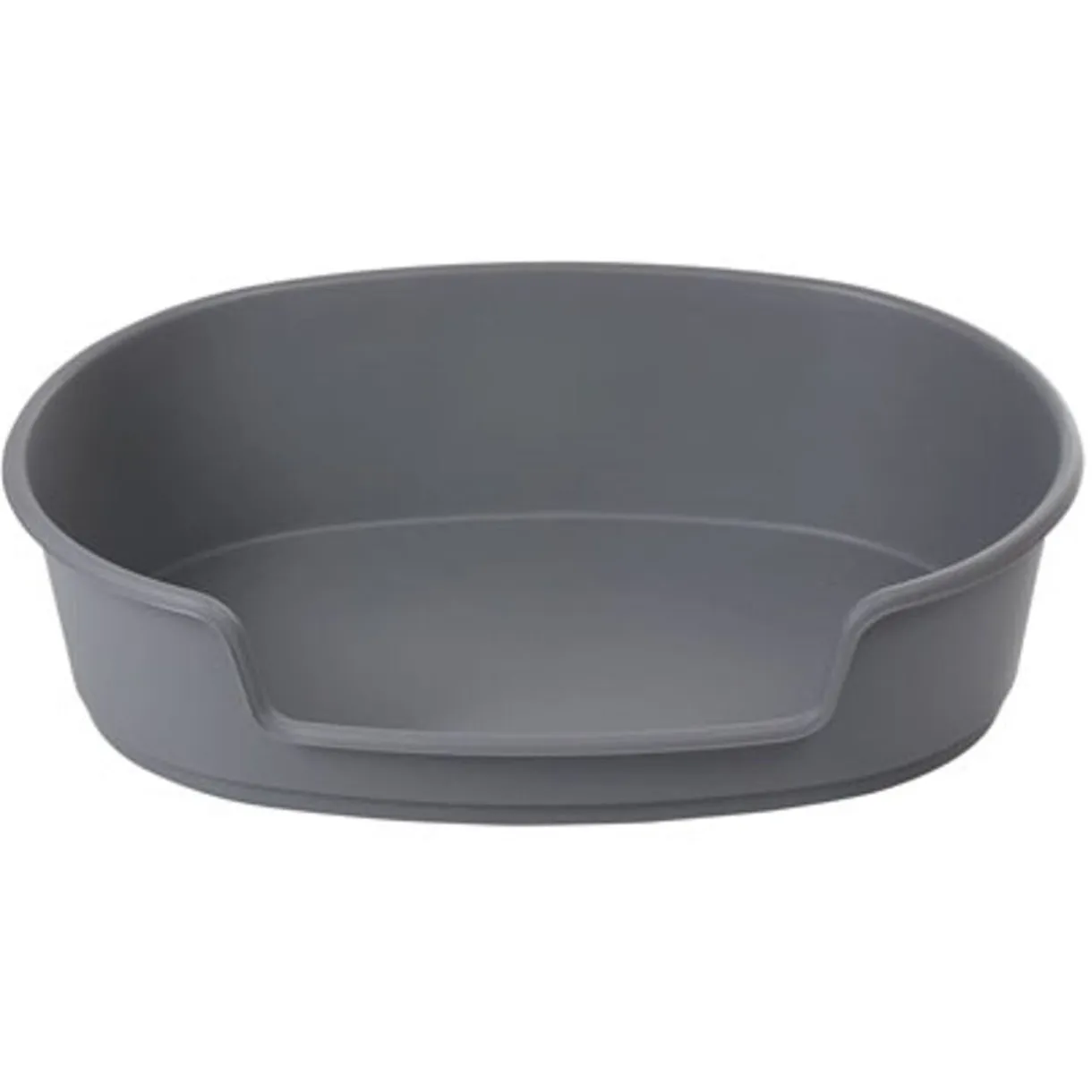 Panier chien plastique rigide gris 40x70cm < Gifi New