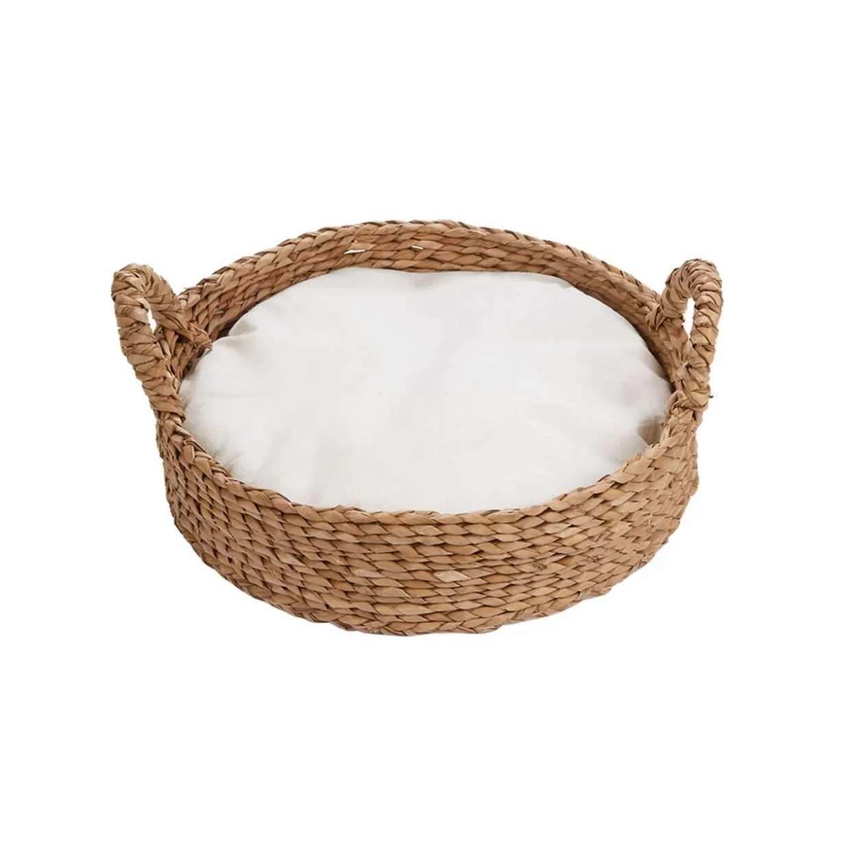 Panier couchage chat osier tressé Ø40cm