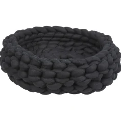 Panier de couchage avec galette noir