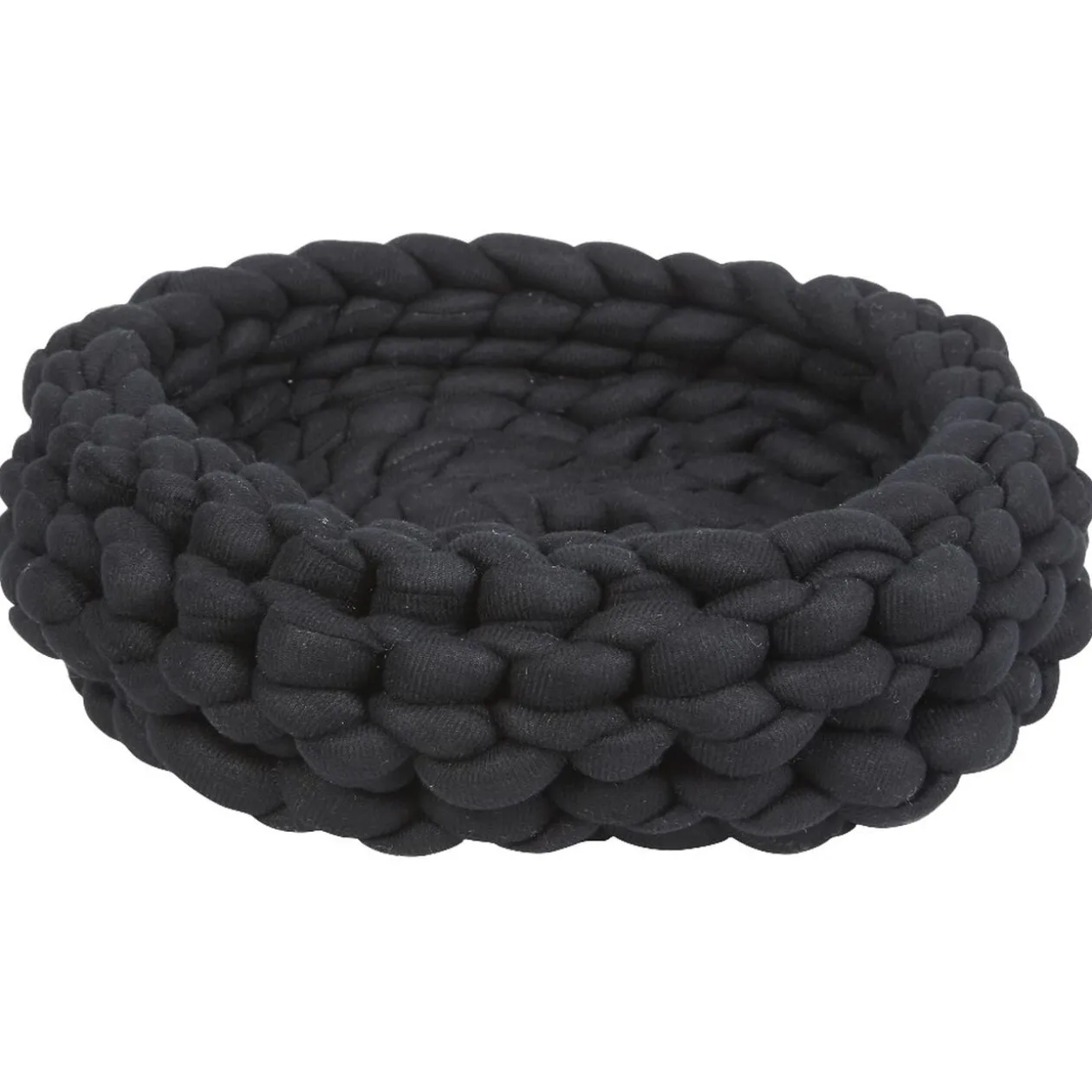 Panier de couchage avec galette noir