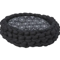 Panier de couchage avec galette noir