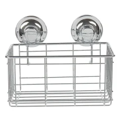 Panier de douche à ventouse inox < Gifi Discount