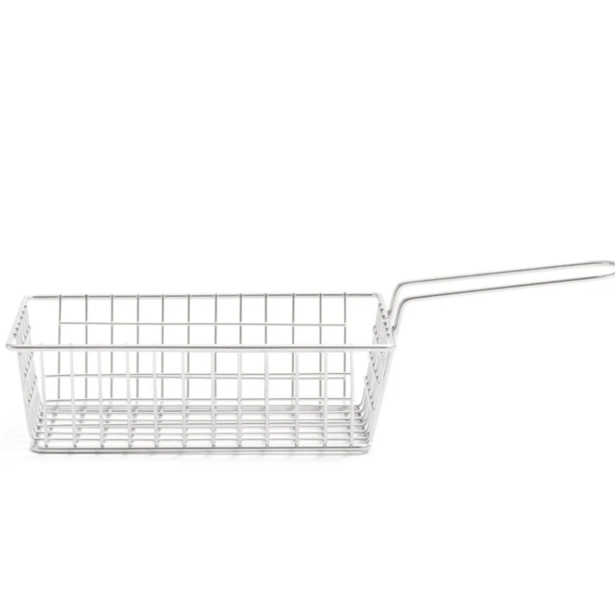 Panier de présentation en inox 24x10xH5,5cm