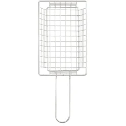 Panier de présentation en inox 24x10xH5,5cm