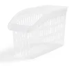 Panier de rangement en plastique transparent 30x13xH.17,5cm < Gifi Clearance
