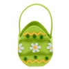 Panier en feutrine Pâques 15x7xH14,5cm (5 modèles)