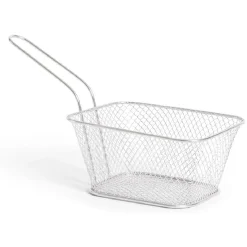 Panier à frites 23xH11,5x13,5cm acier doré ou argenté < Gifi Sale