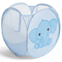 Panier à linge pliable motif enfant 30x30xH30cm (3 modèles)