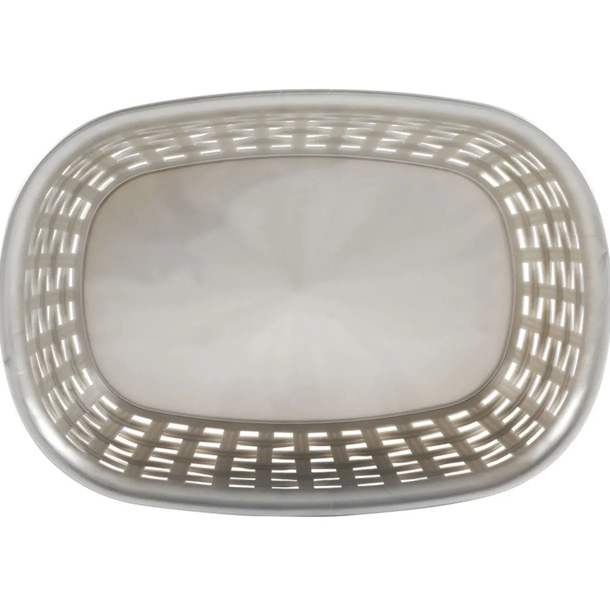 Panier ovale plastique gris < Gifi Hot