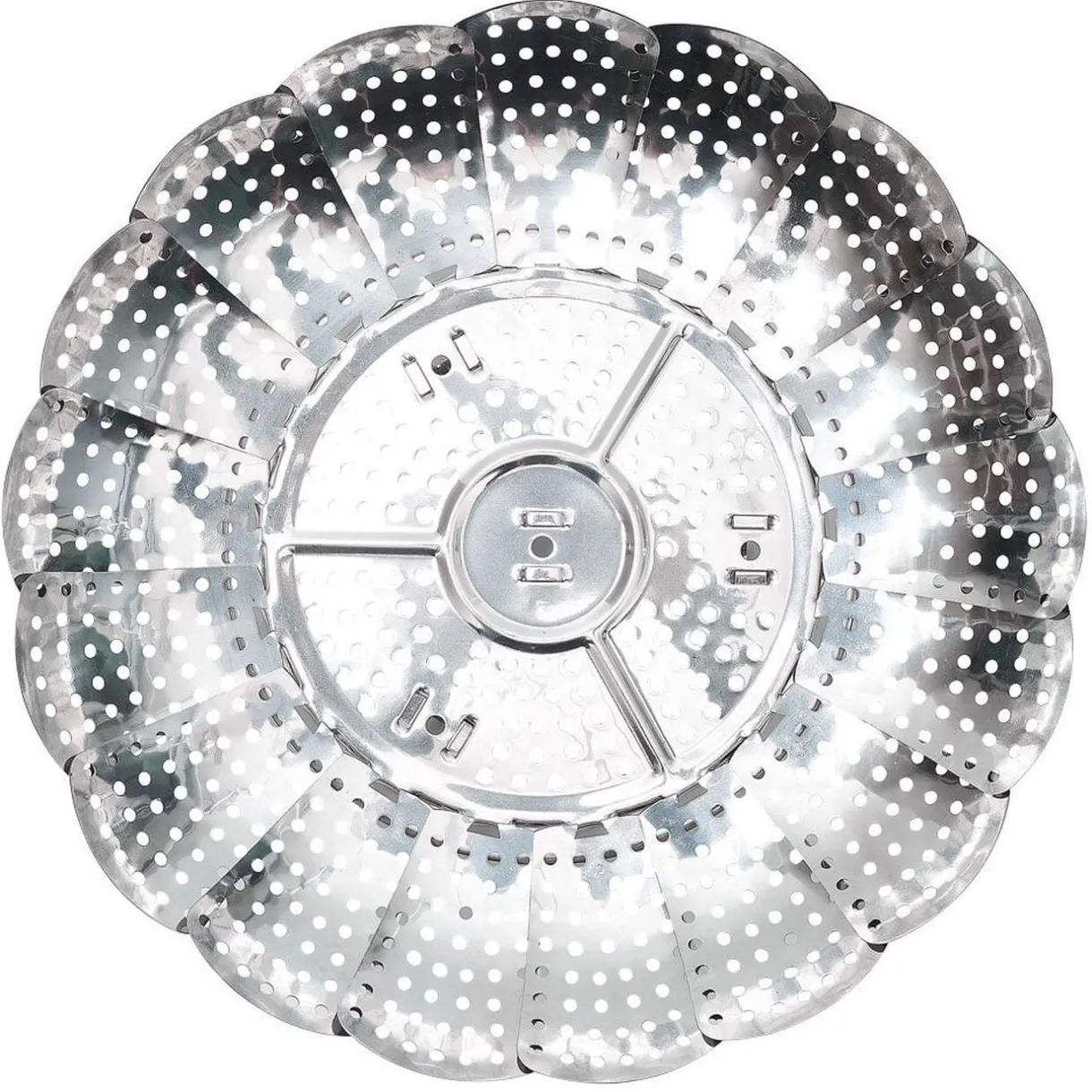 Panier vapeur réglable métal gris Ø28,5xH9,5cm < Gifi Clearance