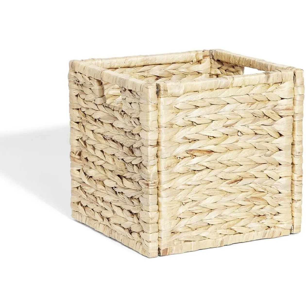 Panière Box Cube jacynthe 31x31x31cm