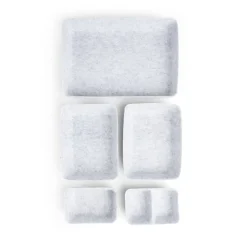 Panière de rangement en feutrine lot de 5 tailles