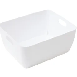 Panière de rangement en plastique 19,5x15,5xH9cm (3 modèles) < Gifi Online