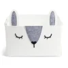 Panière de rangement pour enfant motif animal feutrine 4 modèles