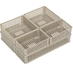 Panière de rangement x6 de tailles différentes