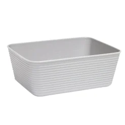 Panière de rangement x2 plastique 16,8x12,5xH6,5cm (3 modèles) < Gifi Outlet