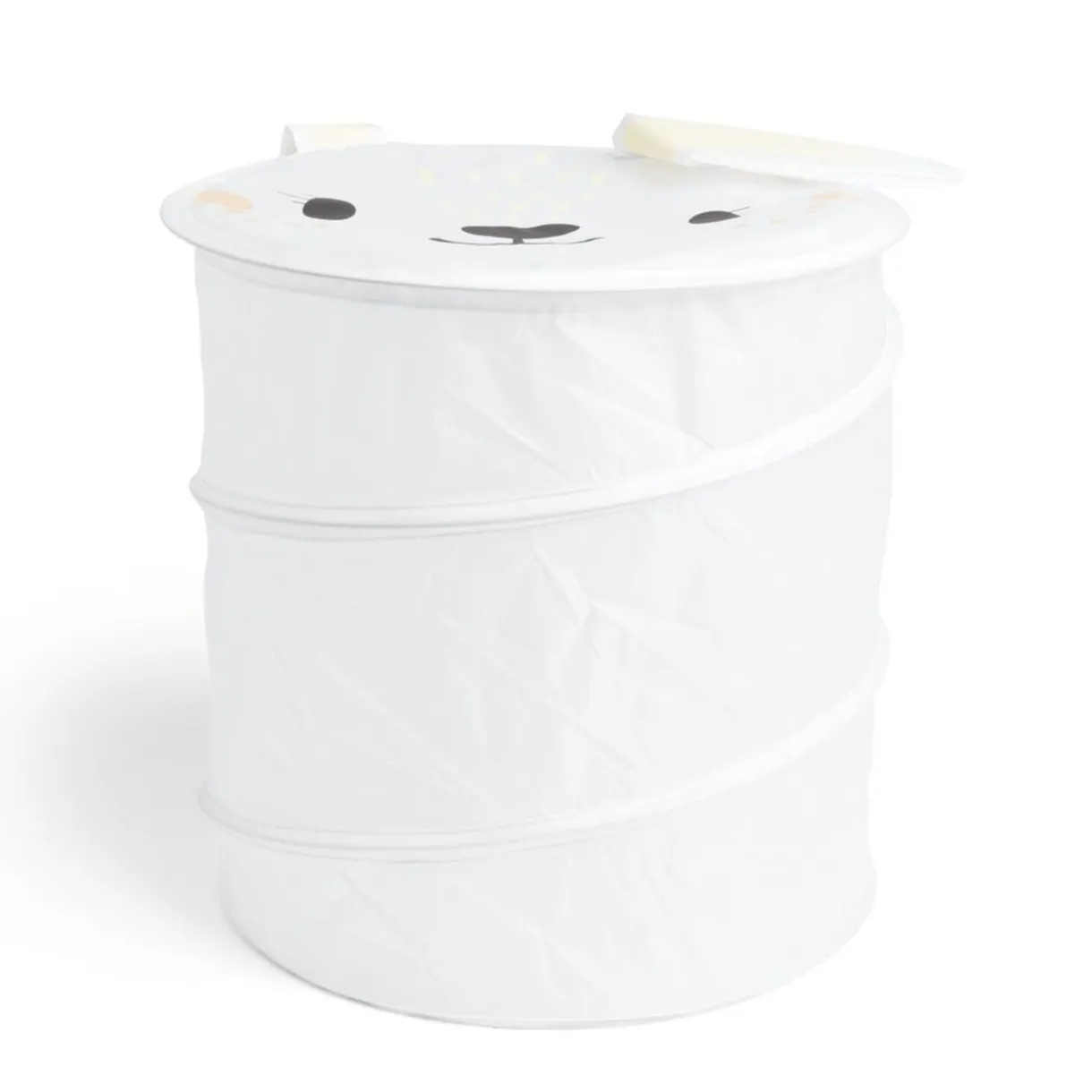 Panière enfant pliable souple ours ou lapin 38L - Ø35xH40cm < Gifi Sale