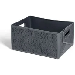 Panière flexible pliable plastique 32x16x24cm - 4 coloris < Gifi
