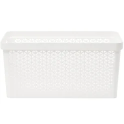 Panière linge 40L blanc