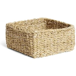 Panière osier carrée moyen modèle 22x22xH10cm < Gifi Best