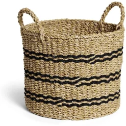 Panière osier ronde grand modèle Ø36xH30cm < Gifi Best