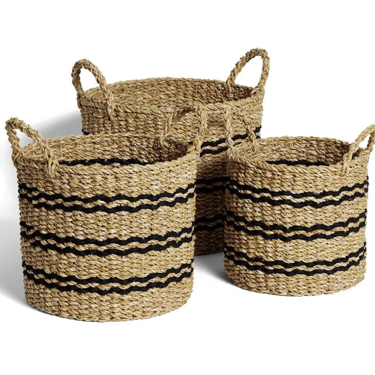 Panière osier ronde grand modèle Ø36xH30cm < Gifi Best