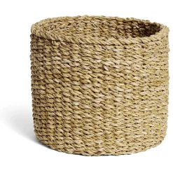 Panière osier ronde grand modèle Ø25xH20cm < Gifi Sale