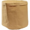 Panière ronde kraft Box Cube marron Ø35xH30cm 36,75L < Gifi Best
