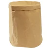 Panière ronde kraft Box Cube marron Ø25xH28cm 17,5L < Gifi