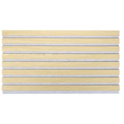 Panneau mural décoratif x5 acoustique adhésif beige 32x60cm < Gifi Best