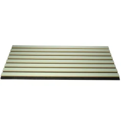 Panneau mural décoratif x5 acoustique adhésif vert de gris 32x60cm < Gifi Outlet