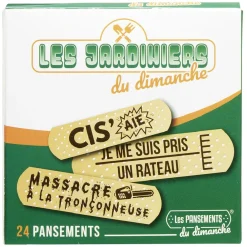 Pansement humoristique Jardinier x24