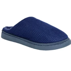 Pantoufles chaussons côtelés intérieur fourré semelle dure (3 modèles) < Gifi Best