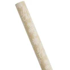 Papier cadeau Noël kraft rouleau 2m motif traditionnel (6 modèles) < Gifi Outlet