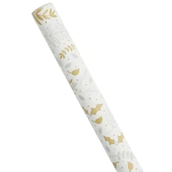 Papier cadeau Noël rouleau 2m motif traditionnel (6 modèles) < Gifi