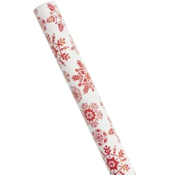 Papier cadeau Noël rouleau 2m motif traditionnel (6 modèles) < Gifi