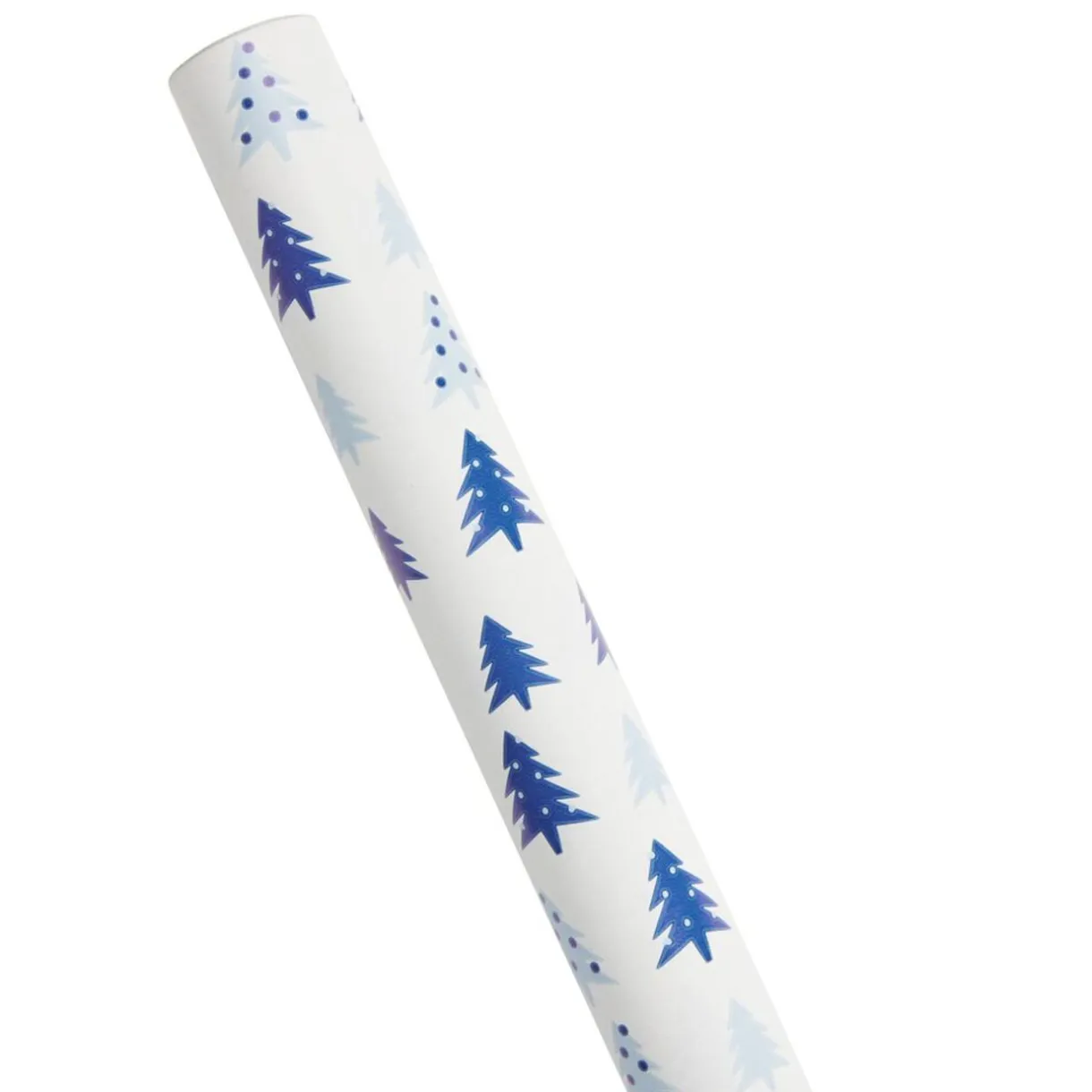 Papier cadeau Noël rouleau x3 avec 20 étiquettes autocollantes boréal < Gifi