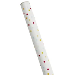 Papier cadeau Noël rouleau x3 avec 20 étiquettes autocollantes enfant < Gifi Discount