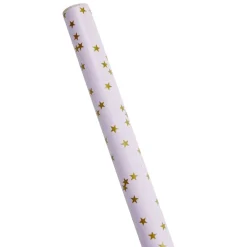 Papier cadeau Noël rouleau x3 avec 20 étiquettes autocollantes enfant < Gifi Discount