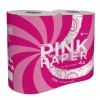 Papier toilette Pink Paper 4 rouleaux 3 plis < Gifi Discount