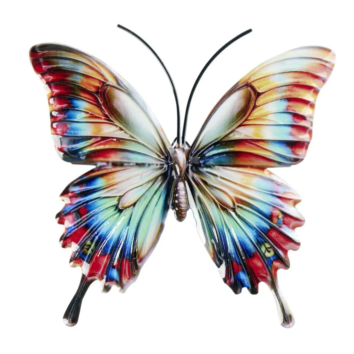 Papillon décoratif à suspendre en métal 18xH17cm < Gifi Online