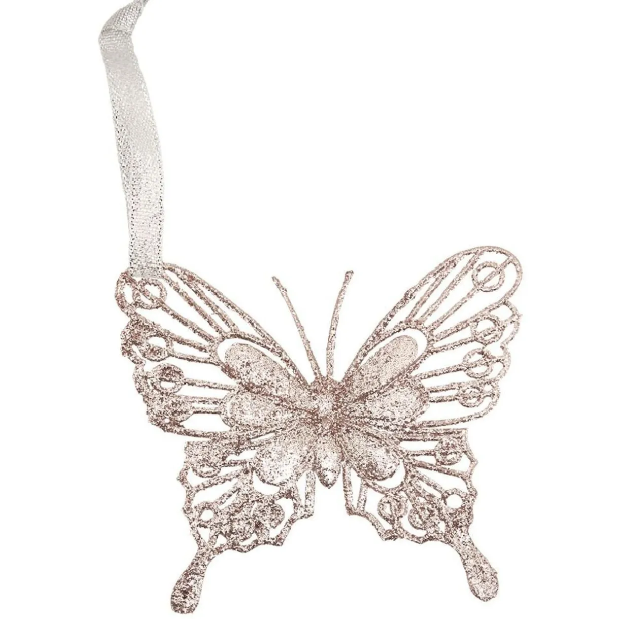 Papillon de Noël pailleté à suspendre 8xH10cm < Gifi Discount