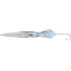 Parapluie bulle Frozen bleu polyester et métal