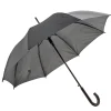 Parapluie canne automatique uni noir L87cm < Gifi Clearance