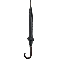 Parapluie canne automatique uni noir L87cm < Gifi Clearance