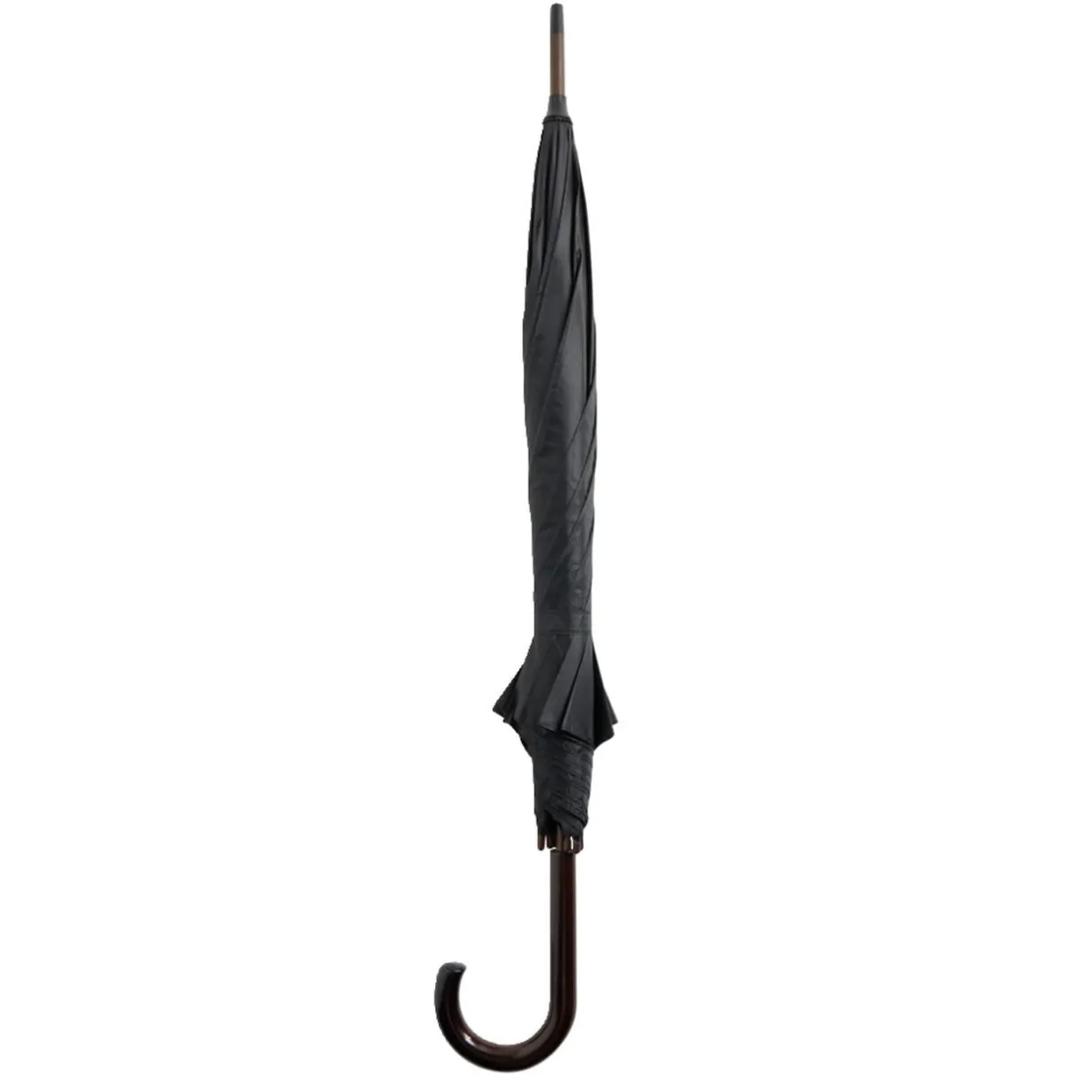 Parapluie canne automatique uni noir L87cm < Gifi Clearance